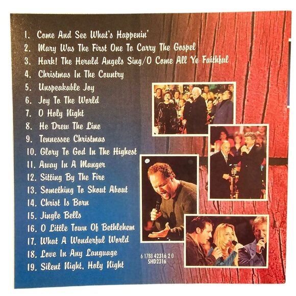Christmas In The Country Gaither Gospel Series Music CD 37742cd - Picture 2 of 3